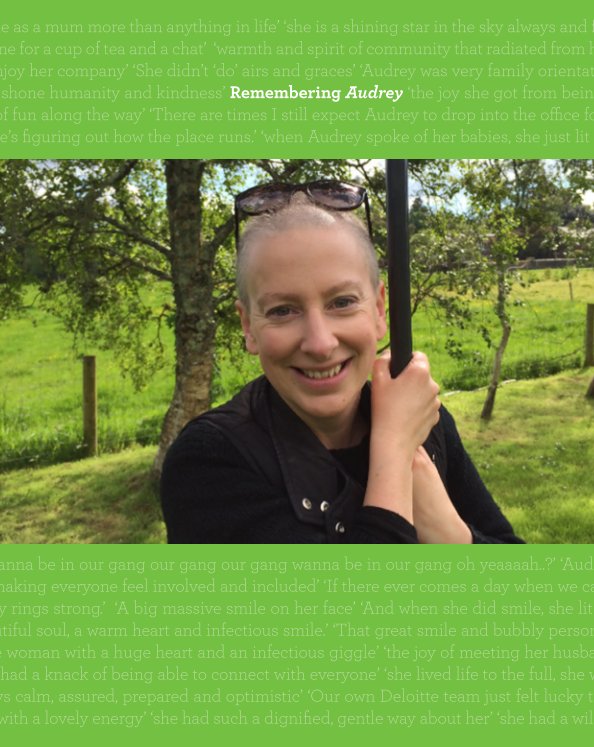 View Remembering Audrey by Deloitte