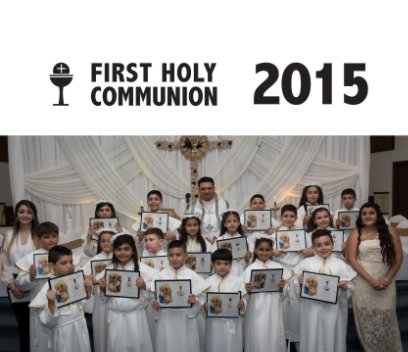 First Holy Communion book cover
