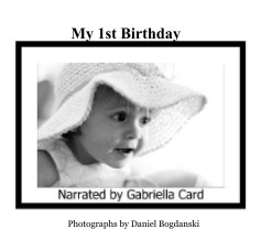 My 1st Birthday book cover