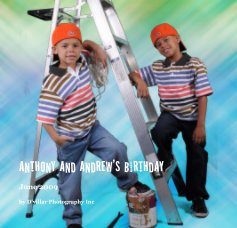 Anthony and Andrew's Birthday book cover