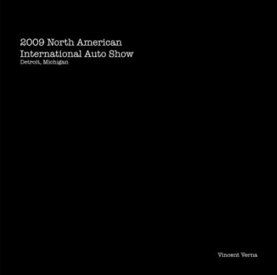 2009 North American International Auto Show book cover