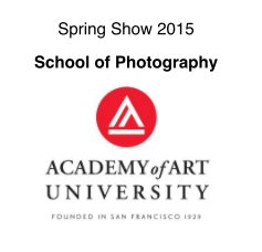Spring Show 2015 School of Photography book cover