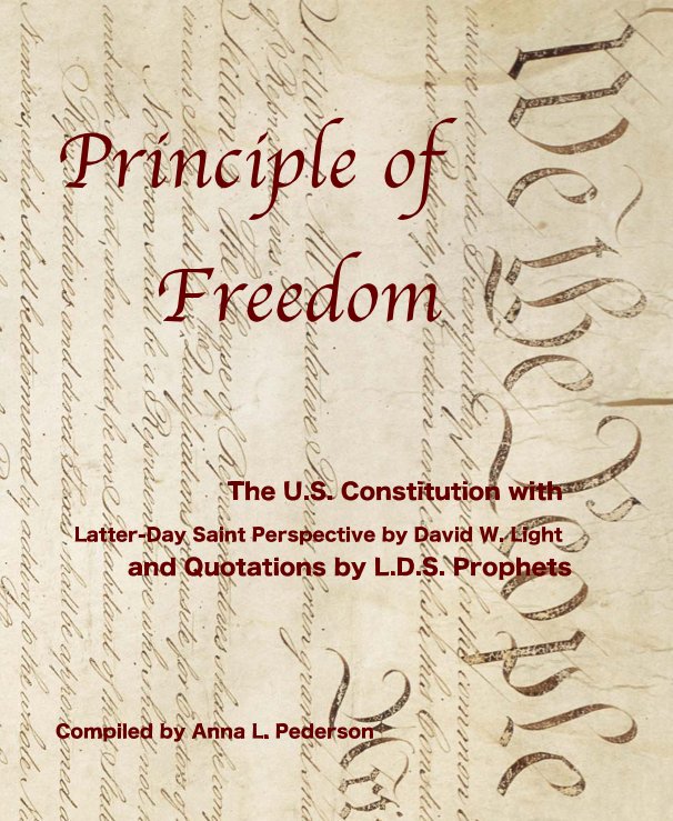 View Principle of Freedom by Anna L. Pederson