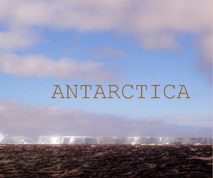 View Antarctica by Ginna Fleming