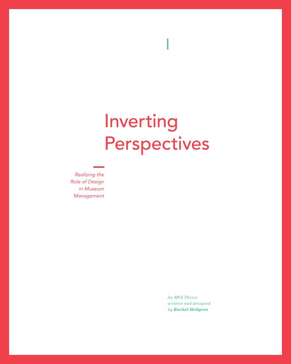 Bekijk Inverting Perspectives op Rachel Hellgren