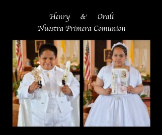 Henry & Orali Nuestra Primera Comunion book cover