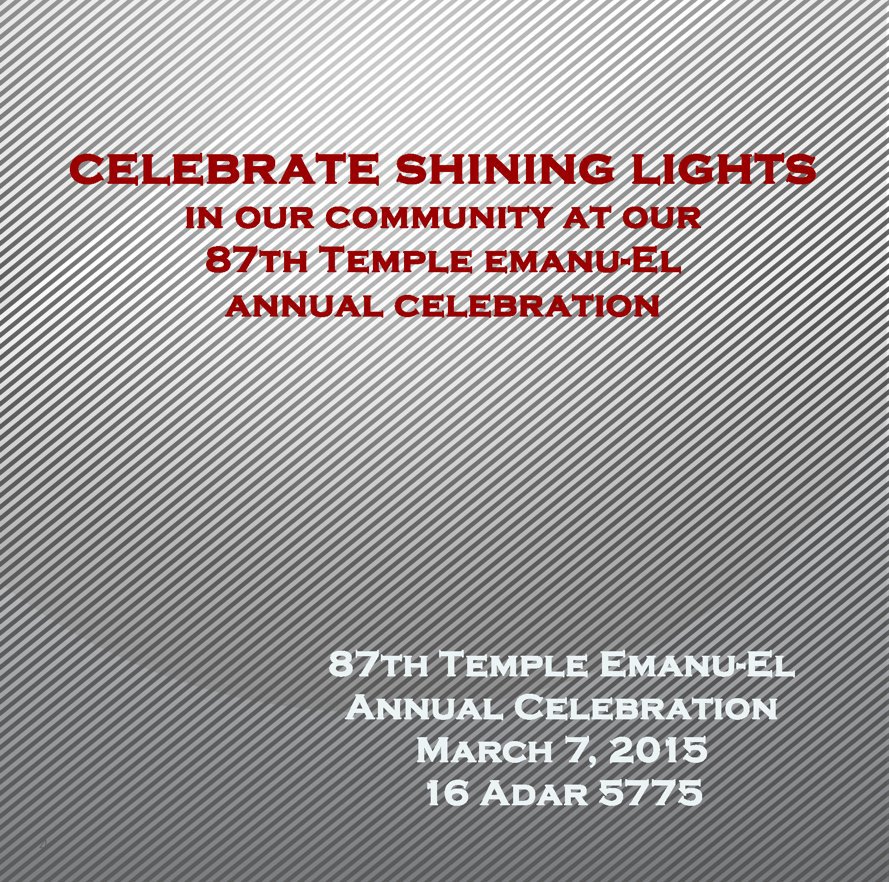 View Celebrate Shining Lights Memory Book by Elise Wool