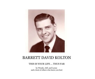 BARRETT DAVID KOLTON book cover