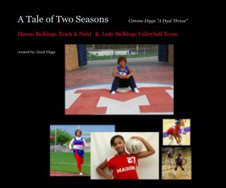 A Tale of Two Seasons Cimone Diggs "A Dual Threat" book cover