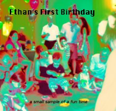 Ethan's First Birthday book cover
