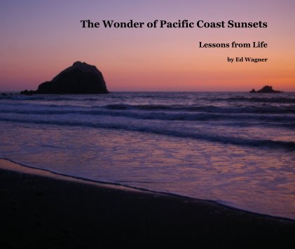 The Wonder of Pacific Coast Sunsets book cover