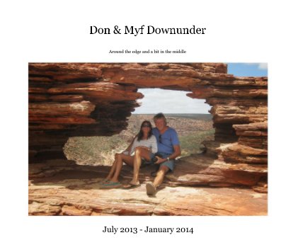 Don & Myf Downunder Around the edge and a bit in the middle book cover