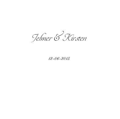 Jelmer & Kirsten book cover