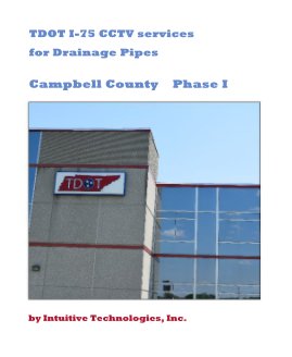 TDOT I-75 CCTV services for Drainage Pipes book cover