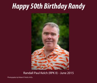 Randy's 50th Birthday book cover