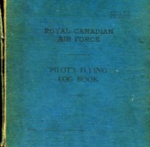 Ian Graham's WW2 Pilot Flying Log book cover