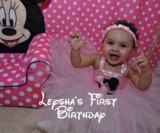 Leysha's First Birthday book cover