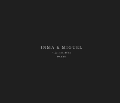 Inma & Miguel book cover