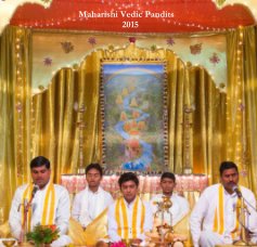 Maharishi Vedic Pandits 2015 7x7 book cover