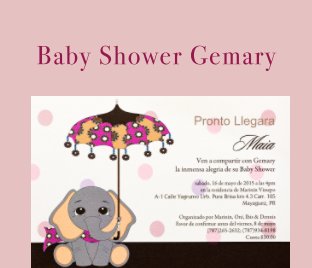 Baby Shower Gemary book cover