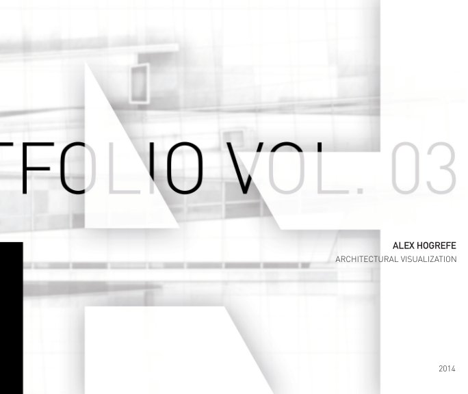 Ver AH Architecture Portfolio Vol. 3 (Soft Cover) por Alex Hogrefe