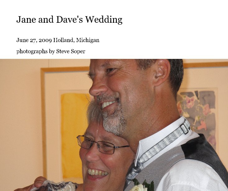 Ver Jane and Dave's Wedding por photographs by Steve Soper
