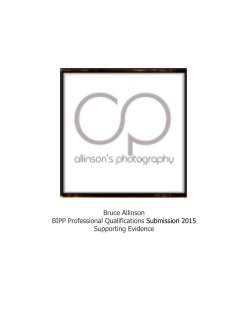 BIPP Qualifications Submission 2015 Softcover book cover