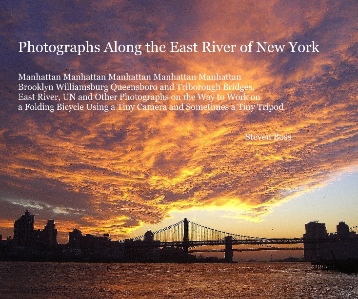View Photographs Along the East River of New York by Steven Boss