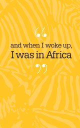 Africa Travel Journal book cover