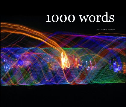 1000 words book cover