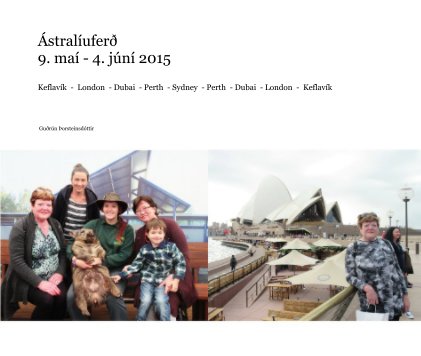 Ástralíuferð 9. maí - 4. júní 2015 book cover