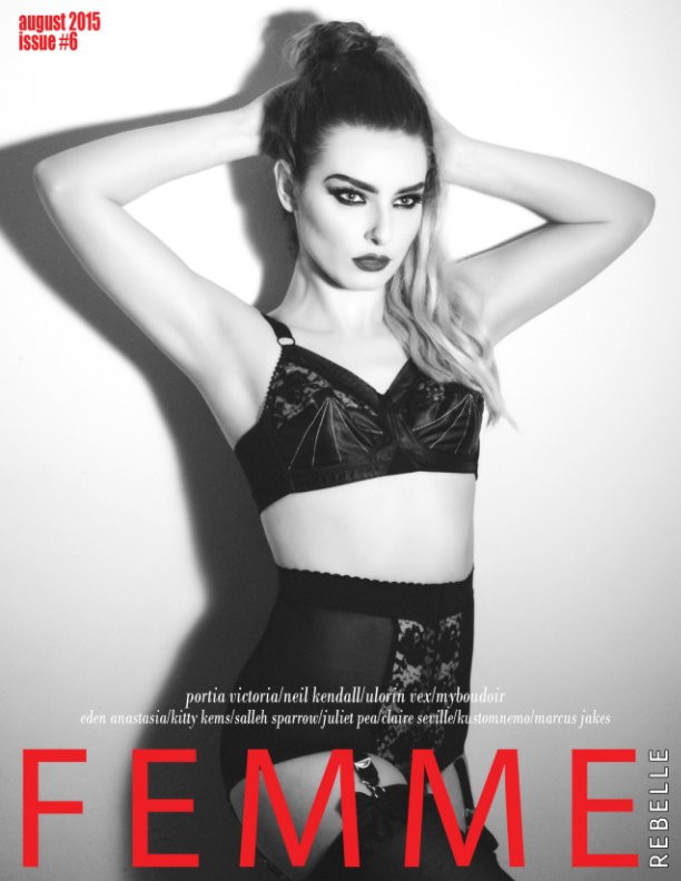 Bekijk Femme Rebelle Magazine August 2015 op Nicola Grimshaw-Mitchell
