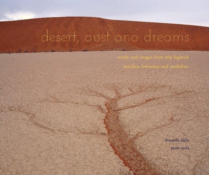 View desert, dust and dreams by donatella addis, paolo mola