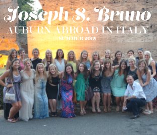Joseph S. Bruno Auburn Abroad in Italy book cover