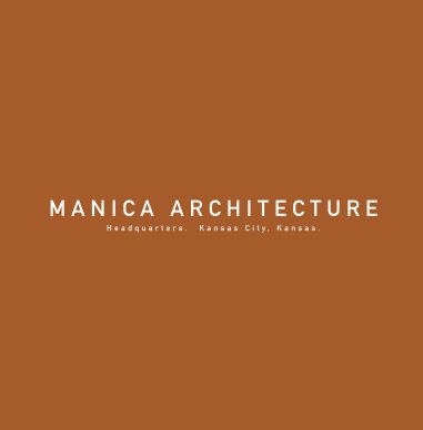 Manica Architecture Office Headquarters book cover