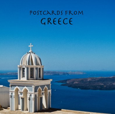 postcards from GREECE book cover