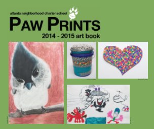 ANCS 2014-2015 PAW PRINTS Art Book (Softcover) book cover