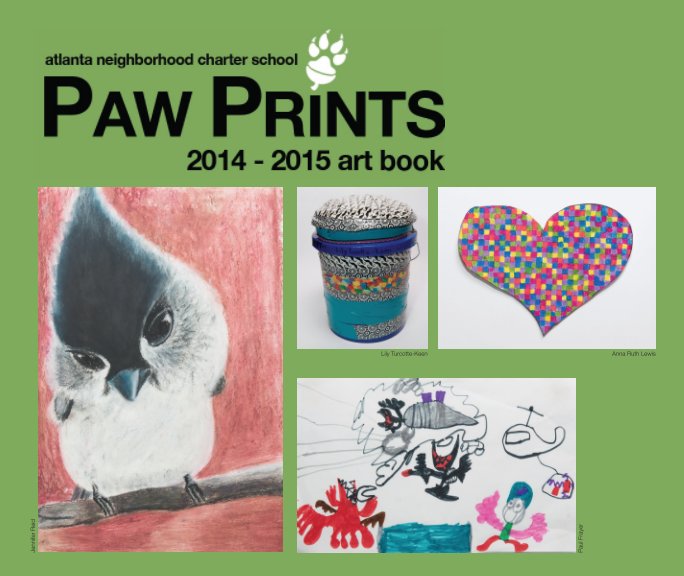 Ver ANCS 2014-2015 PAW PRINTS Art Book (Softcover) por Ashley Miller