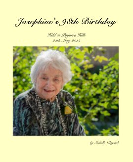 Josephine's 98th Birthday book cover