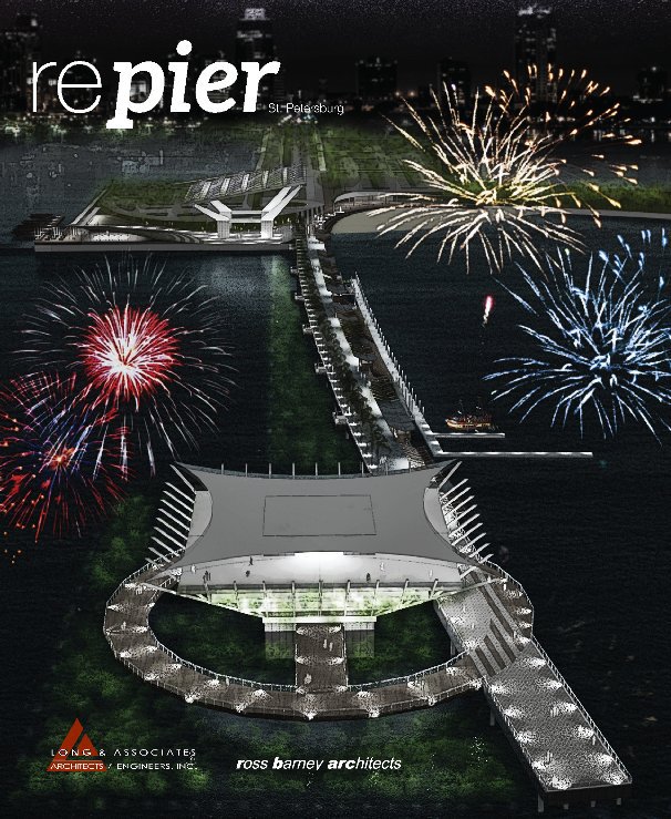 Ver rePier - The New St. Petersburg Pier Design Concept por Ross Barney Architects / Long & Associates Architects