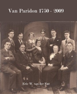 Van Paridon 1750 - 2009 book cover