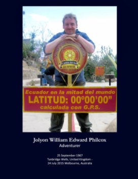Jolyon Philcox 1967 - 2015 book cover