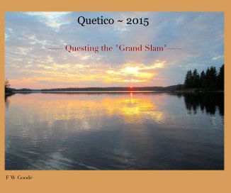 Quetico ~ 2015 book cover
