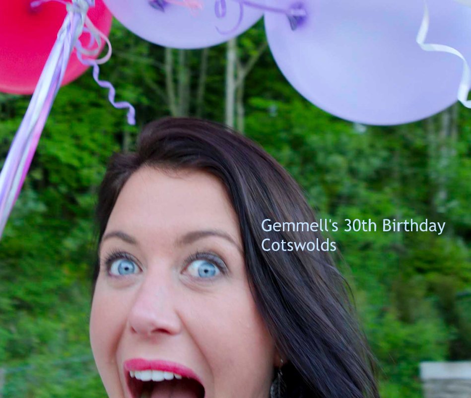 Bekijk Gemmell's 30th Birthday Cotswolds - LARGE op GEORGIA