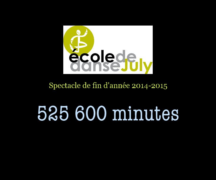 View Spectacle de fin d'année 2014-2015 by École de danse July