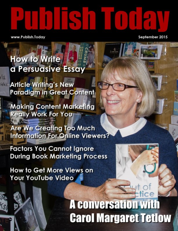 View Publish Today - September 2015 by Editions Dedicaces