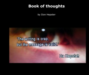 Book of thoughts book cover