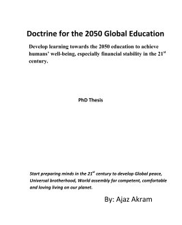 Doctrine for the 2050 Global Education book cover
