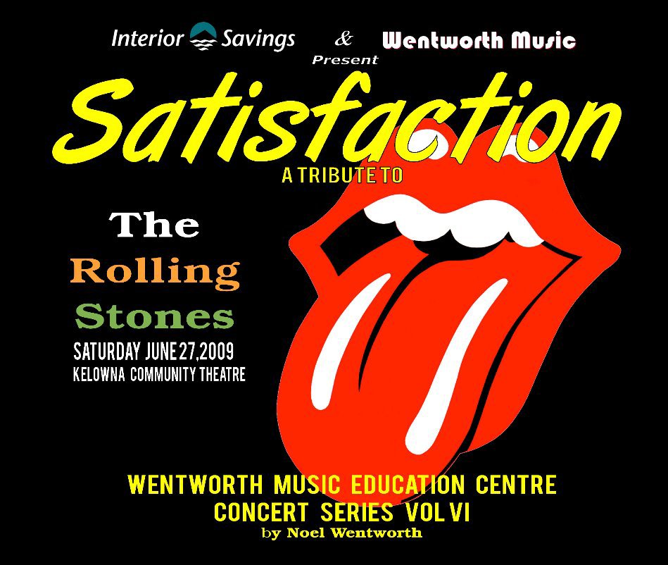 View Satisfaction - A tribute to the Rolling Stones by Noel Wentworth