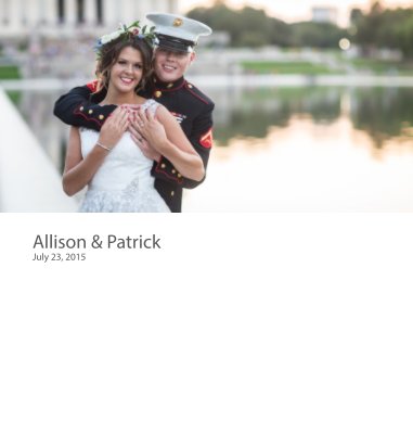 2015-07-23 WED Allison & Patrick book cover